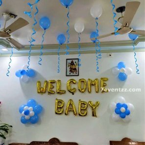 Welcome Baby Girl Decoration at Home, Bengaluru – ExperienceSaga.com