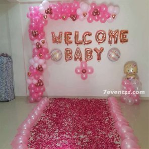 Thumbnail Of Baby Girl Welcome Decoration