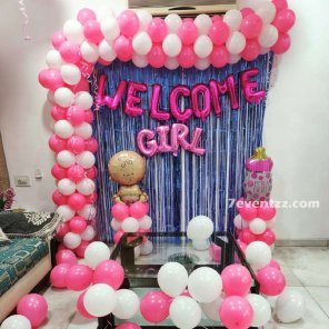 WELCOME GIRL DECORATION