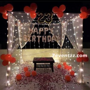 Terrace LED Decoration Surprise in Chennai ❤️ | The6.in