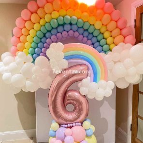 Thumbnail Of Rainbow Birthday Decoration