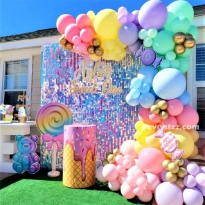 Candy Theme Stage Decor 