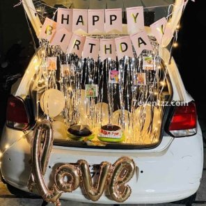 Birthday Car Decoration 