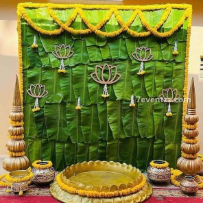 Thumbnail Of Lotus Haldi Themed Decor