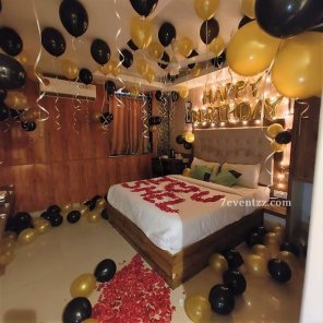 Romantic Room Decoration for Birthday