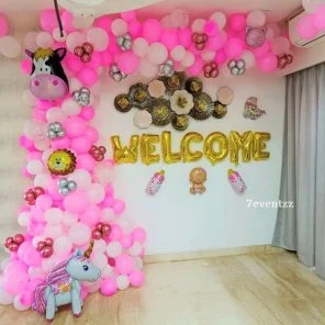 Baby Welcome Balloon Decoration 