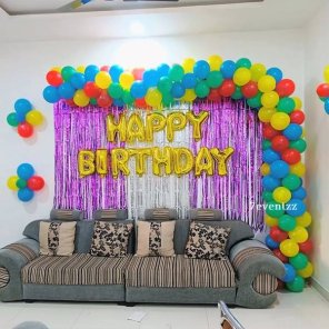 Balloon Decoration Birthday Party