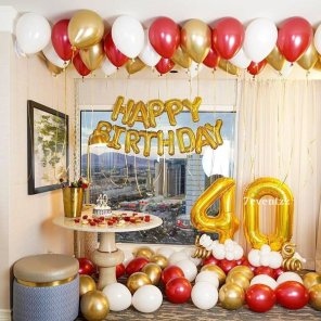 Thumbnail Of Surprise Birthday Balloon Decoration