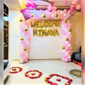 Thumbnail Of Welcome Baby Girl Decoration