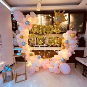 Pastel Bride to Be Decoration 