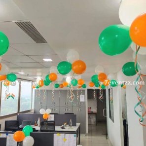 Independence Day Decoration in Office
