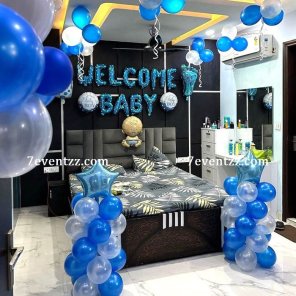 Baby Welcome Decor At Home 