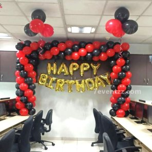 Birthday Decoration in Office